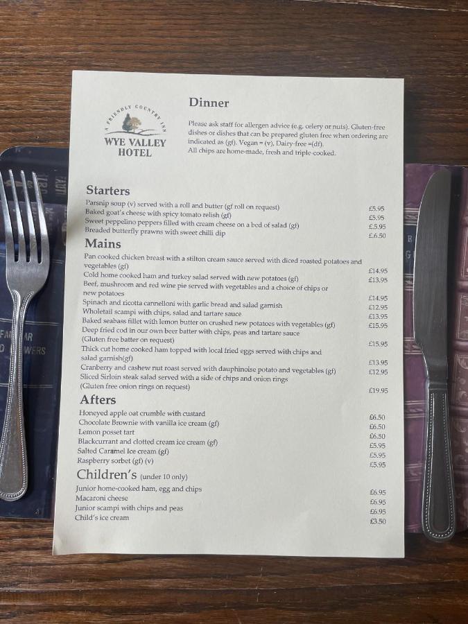 Wye Valley Hotel 틴턴 외부 사진